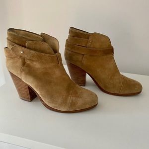 Rag and Bone Harrow suede booties